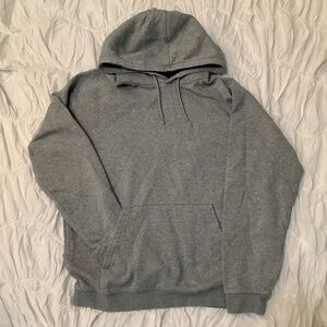 Light Grey Pullover Hoodie